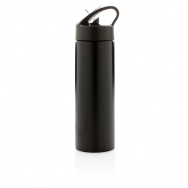 Logo trade advertising products picture of: Sport bottle with straw