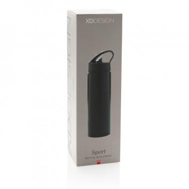 Logotrade promotional products photo of: Sport bottle with straw