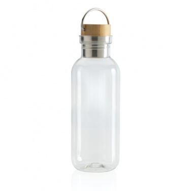 Logotrade promotional product image of: RCS RPET bottle with bamboo lid and handle