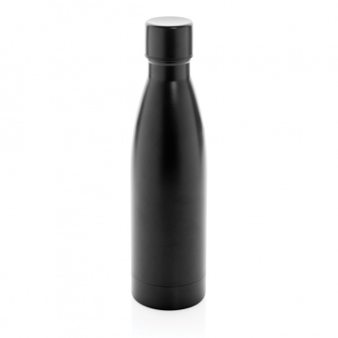 Logo trade promotional products image of: RCS Recycled stainless steel solid vacuum bottle