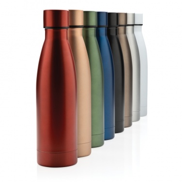 Logo trade promotional item photo of: RCS Recycled stainless steel solid vacuum bottle