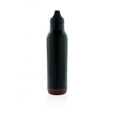 Logo trade promotional merchandise image of: Cork leakproof vacuum flask