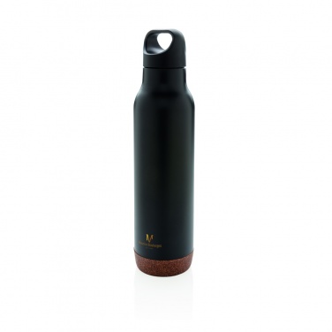 Logo trade promotional products image of: Cork leakproof vacuum flask
