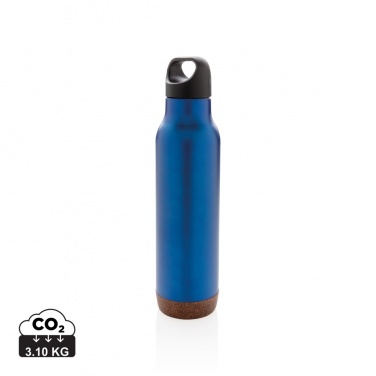 Logo trade corporate gift photo of: Cork leakproof vacuum flask