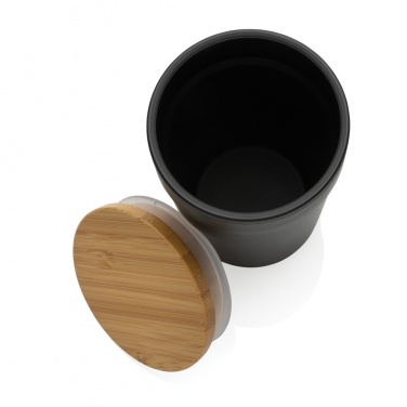Logo trade promotional product photo of: GRS certified recycled PP mug with bamboo lid