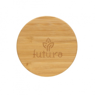 Logo trade promotional gifts picture of: GRS certified recycled PP mug with bamboo lid