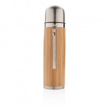 Logotrade business gifts photo of: Bamboo vacuum travel flask