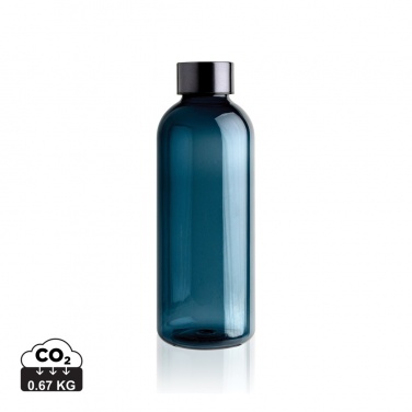 Logo trade business gifts image of: Leakproof water bottle with metallic lid