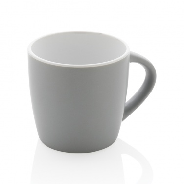 Logo trade business gift photo of: Ceramic mug with coloured inner 300ml