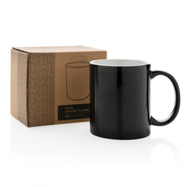 Logo trade advertising product photo of: Ceramic classic mug 350ml