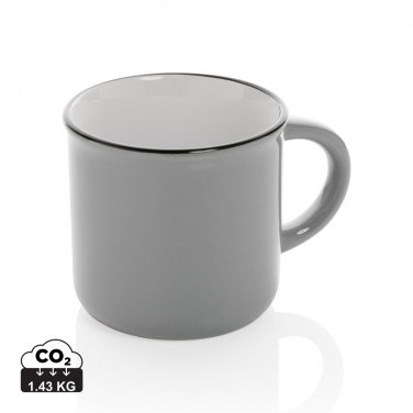 Logo trade promotional gifts picture of: Vintage ceramic mug 280ml