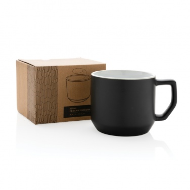 Logo trade promotional merchandise photo of: Ceramic modern mug 350ml