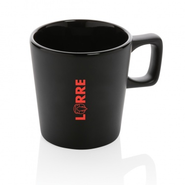 Logo trade promotional merchandise photo of: Ceramic modern coffee mug 300ml