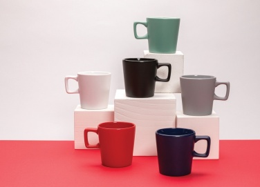 Logo trade advertising products image of: Ceramic modern coffee mug 300ml