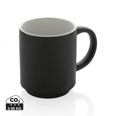 Logo trade promotional giveaways picture of: Ceramic stackable mug 180ml