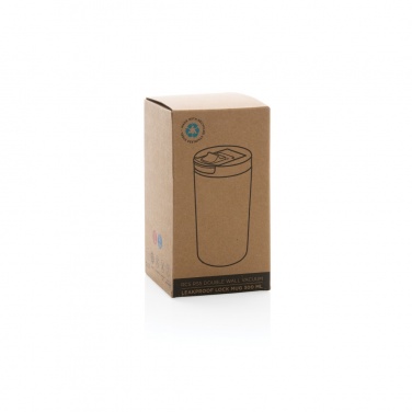 Logotrade promotional product picture of: RCS RSS Double wall vacuum leakproof lock mug