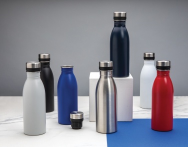 Logo trade advertising product photo of: Deluxe stainless steel water bottle