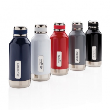 Logotrade corporate gift picture of: Leak proof vacuum bottle with logo plate