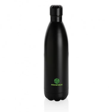 Logotrade promotional gift image of: Solid colour vacuum stainless steel bottle 1L