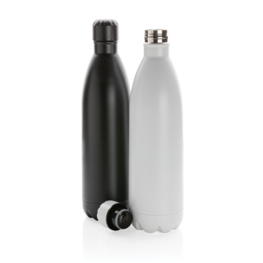 Logo trade promotional product photo of: Solid colour vacuum stainless steel bottle 1L