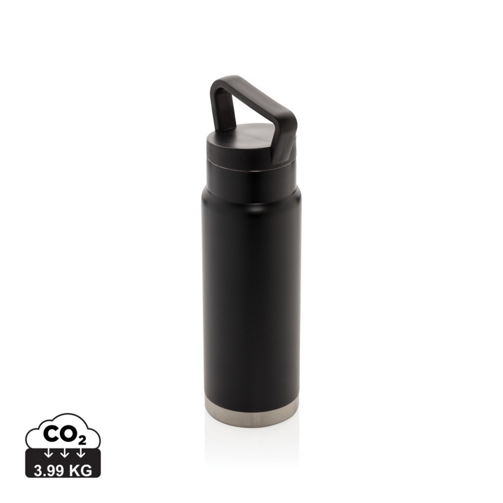 Logo trade promotional giveaways picture of: Leakproof vacuum on-the-go bottle with handle