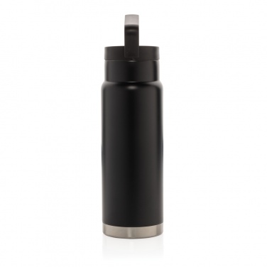 Logo trade advertising products picture of: Leakproof vacuum on-the-go bottle with handle