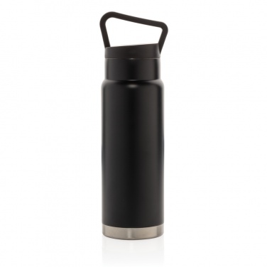 Logo trade business gifts image of: Leakproof vacuum on-the-go bottle with handle