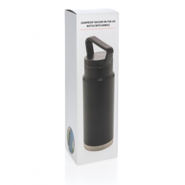 Logotrade corporate gift picture of: Leakproof vacuum on-the-go bottle with handle