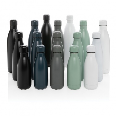 Logo trade advertising products picture of: Solid colour vacuum stainless steel bottle 260ml
