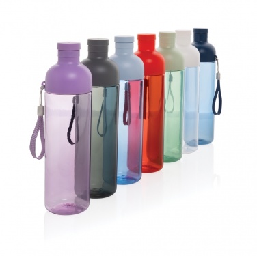 Logo trade promotional merchandise image of: Impact RCS recycled PET leakproof water bottle 600ml