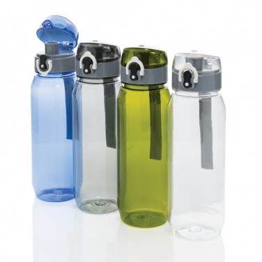 Logo trade promotional giveaways picture of: Yide RCS Recycled PET leakproof lockable waterbottle 800ml