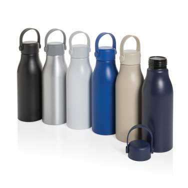 Logotrade promotional gift image of: Pluto RCS Certified recycled aluminium bottle 680ml