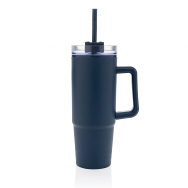 Logo trade corporate gifts image of: Tana RCS plastic tumbler with handle 900ml