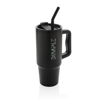 Logo trade promotional gifts picture of: Embrace deluxe RCS recycled stainless steel tumbler 900ml
