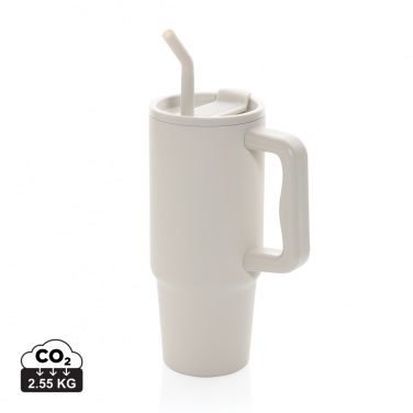Logo trade advertising products image of: Embrace deluxe RCS recycled stainless steel tumbler 900ml