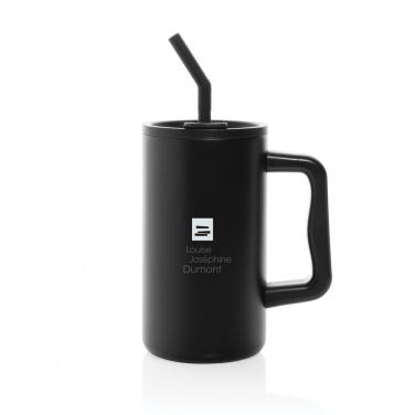 Logotrade promotional giveaways photo of: Cube RCS certified recycled steel mug 800ml