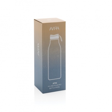 Logo trade advertising product photo of: Avira Atik RCS Recycled PET bottle 500ML