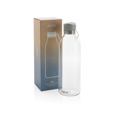 Logo trade advertising product photo of: Avira Atik RCS Recycled PET bottle 1L