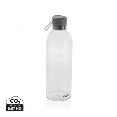 Logo trade promotional products image of: Avira Atik RCS Recycled PET bottle 1L