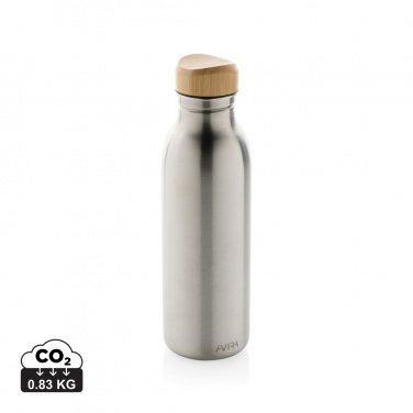 Logo trade promotional items picture of: Avira Alcor RCS Re-steel single wall water bottle 600 ML