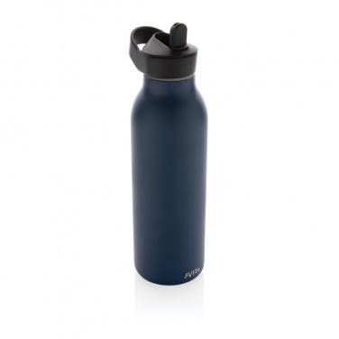 Logo trade corporate gifts image of: Avira Ara RCS Re-steel fliptop water bottle 500ml