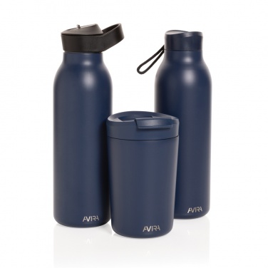 Logotrade promotional product image of: Avira Ara RCS Re-steel fliptop water bottle 500ml