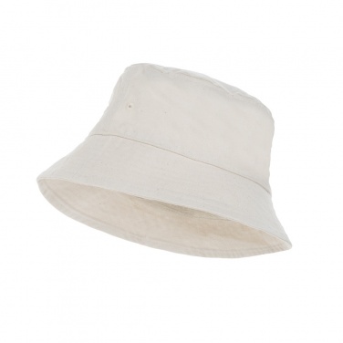 Logo trade business gift photo of: Impact Aware™ 285 gsm rcanvas one size bucket hat undyed