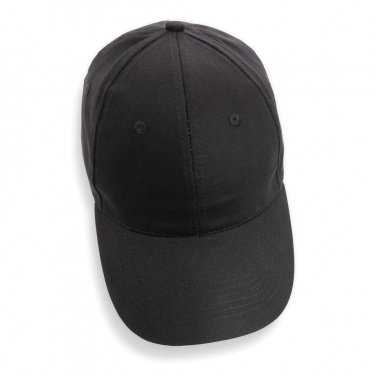 Logo trade promotional items picture of: Impact 6 panel 190gr Recycled cotton cap with AWARE™ tracer
