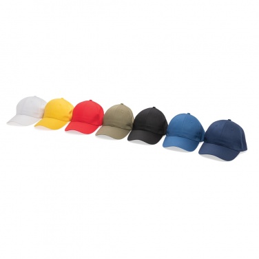 Logo trade advertising product photo of: Impact 6 panel 190gr Recycled cotton cap with AWARE™ tracer