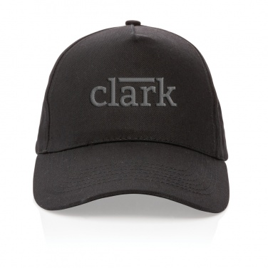 Logo trade promotional gifts picture of: Impact 5 panel 190gr Recycled cotton cap with AWARE™ tracer
