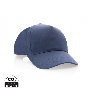 Logotrade promotional product picture of: Impact 5 panel 190gr Recycled cotton cap with AWARE™ tracer