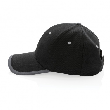 Logotrade promotional gift image of: Impact AWARE™ Brushed rcotton 6 panel contrast cap 280gr