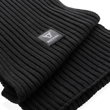 Logo trade promotional merchandise image of: Impact AWARE™ Polylana® knitted scarf 180 x 25cm