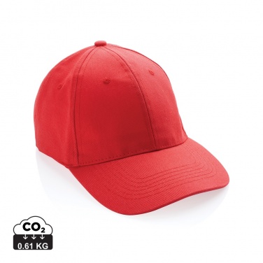Logo trade promotional product photo of: Impact 6 panel 280gr Recycled cotton cap with AWARE™ tracer